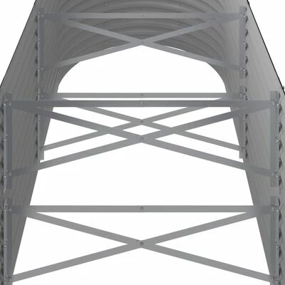 VidaXL Jardinière Acier enduit de poudre 224x80x68 cm Anthracite 5 VidaXL Jardinière Acier enduit de poudre 224x80x68 cm Anthracite – Image 5