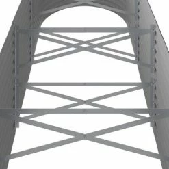 VidaXL Jardinière de jardin Acier enduit de poudre 296x80x68 cm Gris 10 VidaXL Jardinière de jardin Acier enduit de poudre 296x80x68 cm Gris -Pots & cache-pots Soldes 2022 image 5 318959