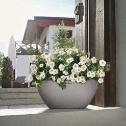LECHUZA Jardinière CUBETO Color 30 ALL-IN-ONE Gris pierre 13830 -Pots & cache-pots Soldes 2022 image 5 421445
