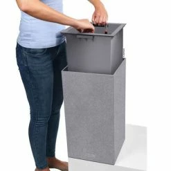 LECHUZA Jardinière CANTO Stone 40 High ALL-IN-ONE Gris pierre 10 LECHUZA Jardinière CANTO Stone 40 High ALL-IN-ONE Gris pierre -Pots & cache-pots Soldes 2022 image 5 442071