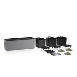 LECHUZA Jardinière TRIO Stone 30 ALL-IN-ONE Gris pierre 10 LECHUZA Jardinière TRIO Stone 30 ALL-IN-ONE Gris pierre -Pots & cache-pots Soldes 2022 image 5 442075