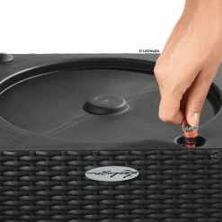 LECHUZA Jardinière CUBE Cottage 40 ALL-IN-ONE Granite 10 LECHUZA Jardinière CUBE Cottage 40 ALL-IN-ONE Granite -Pots & cache-pots Soldes 2022 image 5 442085