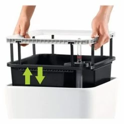 LECHUZA Jardinière de table QUADRO LS 21 ALL-IN-ONE Blanc brillant -Pots & cache-pots Soldes 2022 image 5 442095