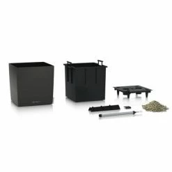 LECHUZA Jardinière CUBE 30 ALL-IN-ONE Charbon métallique 10 LECHUZA Jardinière CUBE 30 ALL-IN-ONE Charbon métallique -Pots & cache-pots Soldes 2022 image 5 442098
