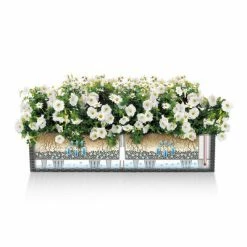 LECHUZA Jardinière BALCONERA Cottage 80 ALL-IN-ONE Moka -Pots & cache-pots Soldes 2022 image 5 443325