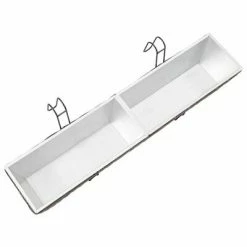 VidaXL Lits surélevés de balcon 2 pcs 80 cm Gris Résine tressée -Pots & cache-pots Soldes 2022 image 5 45429