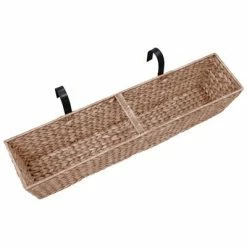 VidaXL Jardinières 2 pcs Jacinthe d'eau Marron -Pots & cache-pots Soldes 2022 image 5 45581