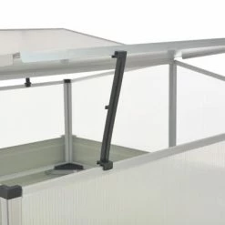 VidaXL Serre Marron 100 x 100 x 85 cm Acier galvanisé -Pots & cache-pots Soldes 2022 image 5 45711