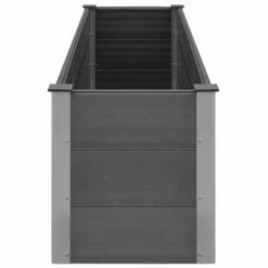 VidaXL Lit surélevé de jardin Gris 200x50x54 cm WPC -Pots & cache-pots Soldes 2022 image 5 45754