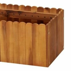 VidaXL Lit surélevé de jardin 200x30x25 cm Bois massif d'acacia -Pots & cache-pots Soldes 2022 image 5 45920