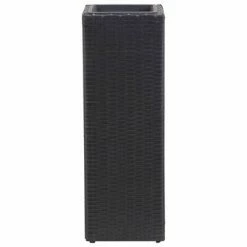 VidaXL Lits surélevés de jardin 3 pcs Résine tressée Noir -Pots & cache-pots Soldes 2022 image 5 46924