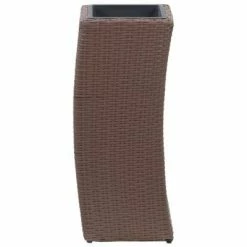 VidaXL Lits surélevés de jardin 3 pcs Résine tressée Marron -Pots & cache-pots Soldes 2022 image 5 46941