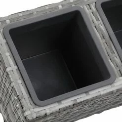 VidaXL Lit surélevé de jardin et pieds et 3 pots 72x25x50cm Rotin Gris 10 VidaXL Lit surélevé de jardin et pieds et 3 pots 72x25x50cm Rotin Gris -Pots & cache-pots Soldes 2022 image 5 46959