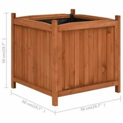 VidaXL Jardinières surélevées 2 pcs 50x50x50 cm Bois de sapin 9 VidaXL Jardinières surélevées 2 pcs 50x50x50 cm Bois de sapin -Pots & cache-pots Soldes 2022 image 5 47250