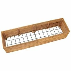 VidaXL Lit surélevé 150x40x38 cm Bois de teck recyclé et acier -Pots & cache-pots Soldes 2022 image 5 47423