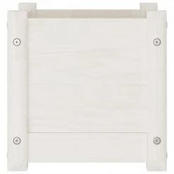 VidaXL Jardinières 2 pcs Blanc 31x31x31 cm Bois de pin massif 10 VidaXL Jardinières 2 pcs Blanc 31x31x31 cm Bois de pin massif -Pots & cache-pots Soldes 2022 image 5 810525