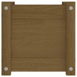 VidaXL Jardinière extérieur Marron miel 31x31x31 cm Bois de pin massif -Pots & cache-pots Soldes 2022 image 5 810528