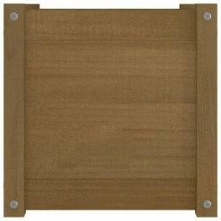 VidaXL Jardinière d'extérieur Marron miel 40x40x40 cm Bois de pin 10 VidaXL Jardinière d'extérieur Marron miel 40x40x40 cm Bois de pin -Pots & cache-pots Soldes 2022 image 5 810540