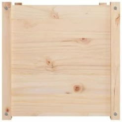 VidaXL Jardinières d'extérieur 2 pcs 50x50x50 cm Bois de pin massif -Pots & cache-pots Soldes 2022 image 5 810547