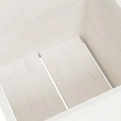 VidaXL Jardinière Blanc 60x60x60 cm Bois de pin massif -Pots & cache-pots Soldes 2022 image 5 810560