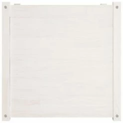 VidaXL Jardinières d'extérieur 2 pcs Blanc 60x60x60 cm Bois de pin -Pots & cache-pots Soldes 2022 image 5 810561