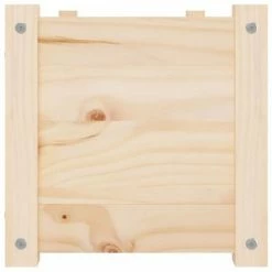 VidaXL Jardinières 2 pcs 100x31x31 cm Bois de pin massif 10 VidaXL Jardinières 2 pcs 100x31x31 cm Bois de pin massif -Pots & cache-pots Soldes 2022 image 5 810715