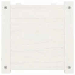 VidaXL Jardinières 2 pcs Blanc 100x31x31 cm Bois de pin massif -Pots & cache-pots Soldes 2022 image 5 810717