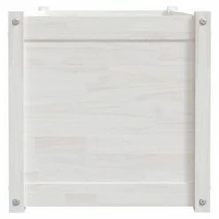 VidaXL Jardinière Blanc 100x50x50 cm Bois de pin massif 10 VidaXL Jardinière Blanc 100x50x50 cm Bois de pin massif -Pots & cache-pots Soldes 2022 image 5 810726
