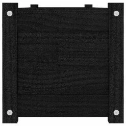 VidaXL Lit surélevé de jardin Noir 150x31x31 cm Bois de sapin massif -Pots & cache-pots Soldes 2022 image 5 810747