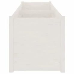 VidaXL Jardinière Blanc 200x50x50 cm Bois de pin solide -Pots & cache-pots Soldes 2022 image 5 810770