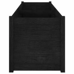 VidaXL Jardinière Noir 200x50x50 cm Bois de pin solide 10 VidaXL Jardinière Noir 200x50x50 cm Bois de pin solide -Pots & cache-pots Soldes 2022 image 5 810773