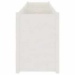 VidaXL Jardinière d'extérieur Blanc 200x50x70 cm Bois de pin massif -Pots & cache-pots Soldes 2022 image 5 810775