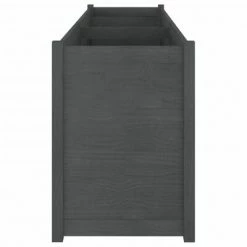 VidaXL Jardinière d'extérieur Gris 200x50x70 cm Bois de pin massif 10 VidaXL Jardinière d'extérieur Gris 200x50x70 cm Bois de pin massif -Pots & cache-pots Soldes 2022 image 5 810776