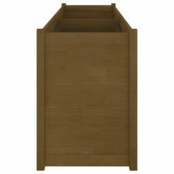 VidaXL Jardinière d'extérieur Marron miel 200x50x70 cm Pin massif 10 VidaXL Jardinière d'extérieur Marron miel 200x50x70 cm Pin massif -Pots & cache-pots Soldes 2022 image 5 810777
