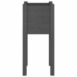 VidaXL Jardinières d'extérieur 2 pcs Gris 31x31x70 cm Bois de pin 10 VidaXL Jardinières d'extérieur 2 pcs Gris 31x31x70 cm Bois de pin -Pots & cache-pots Soldes 2022 image 5 810784