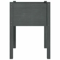 VidaXL Jardinières 2 pcs Gris 50x50x70 cm Bois de pin massif -Pots & cache-pots Soldes 2022 image 5 810804