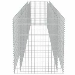 VidaXL Lit surélevé à gabion Acier galvanisé 540x90x100 cm -Pots & cache-pots Soldes 2022 image 6 143554