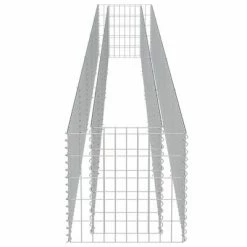 VidaXL Lit surélevé à gabion Acier galvanisé 450x50x50 cm -Pots & cache-pots Soldes 2022 image 6 143565