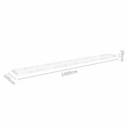 VidaXL Lit surélevé à gabion Acier galvanisé 1000x100x20 cm -Pots & cache-pots Soldes 2022 image 6 151318