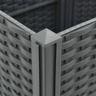 VidaXL Lit surélevé 160x40x38 cm Polypropylène 6 VidaXL Lit surélevé 160x40x38 cm Polypropylène – Image 6