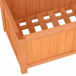 VidaXL Jardinière à treillis jardin Marron 70x30x135 cm Bois de sapin -Pots & cache-pots Soldes 2022 image 6 316426