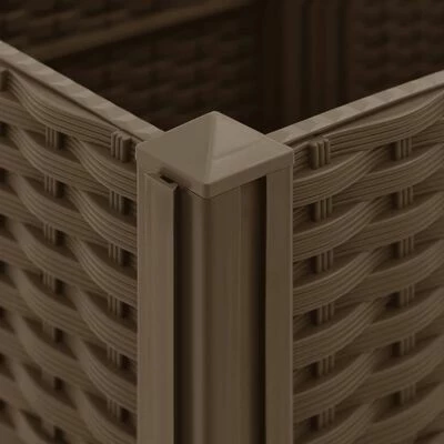 VidaXL Lit surélevé 40x40x38 cm Polypropylène 6 VidaXL Lit surélevé 40x40x38 cm Polypropylène – Image 6