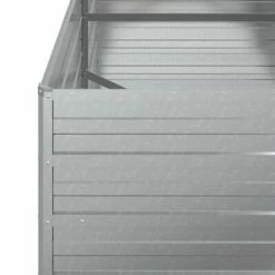 VidaXL Lit surélevé de jardin 160x80x77 cm Acier galvanisé Argenté -Pots & cache-pots Soldes 2022 image 6 316880