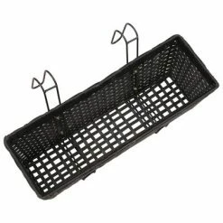 VidaXL Ensemble de jardinières de balcon Trapèze Rotin 50cm 2 pcs Noir -Pots & cache-pots Soldes 2022 image 6 41086