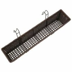 VidaXL Jeu de jardinières de balcon Trapèze Rotin 80 cm 2 pcs Marron -Pots & cache-pots Soldes 2022 image 6 41089