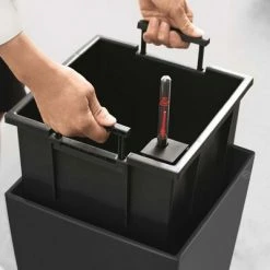 LECHUZA Jardinière Cubico Color 40 ALL-IN-ONE Ardoise 13158 -Pots & cache-pots Soldes 2022 image 6 421429