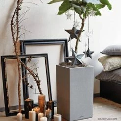 LECHUZA Jardinière CANTO Stone 30 High ALL-IN-ONE Gris pierre -Pots & cache-pots Soldes 2022 image 6 442070