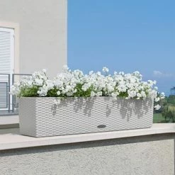 LECHUZA Jardinière BALCONERA Cottage 80 ALL-IN-ONE Blanc 11 LECHUZA Jardinière BALCONERA Cottage 80 ALL-IN-ONE Blanc -Pots & cache-pots Soldes 2022 image 6 443323