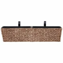 VidaXL Jardinières 2 pcs Jacinthe d'eau Marron -Pots & cache-pots Soldes 2022 image 6 45581