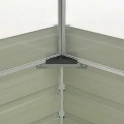 VidaXL Serre Marron 100 x 100 x 85 cm Acier galvanisé -Pots & cache-pots Soldes 2022 image 6 45711